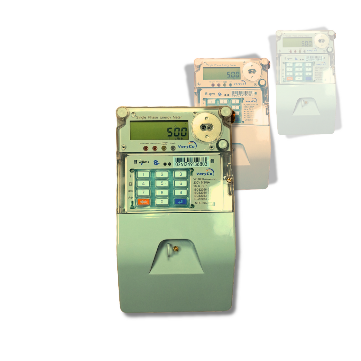 VC1000 BSOM01-CIP Smart Prepaid Electricity Meter - 4G Ready