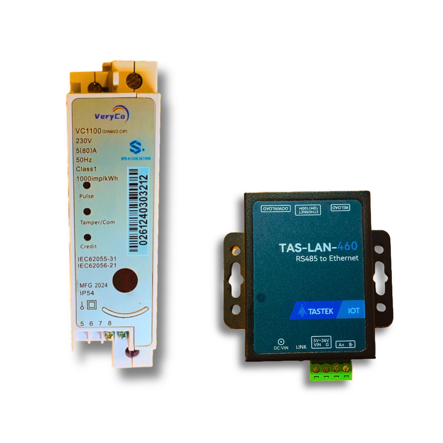 VC1100 DIN Rail Single Phase Prepaid Meter