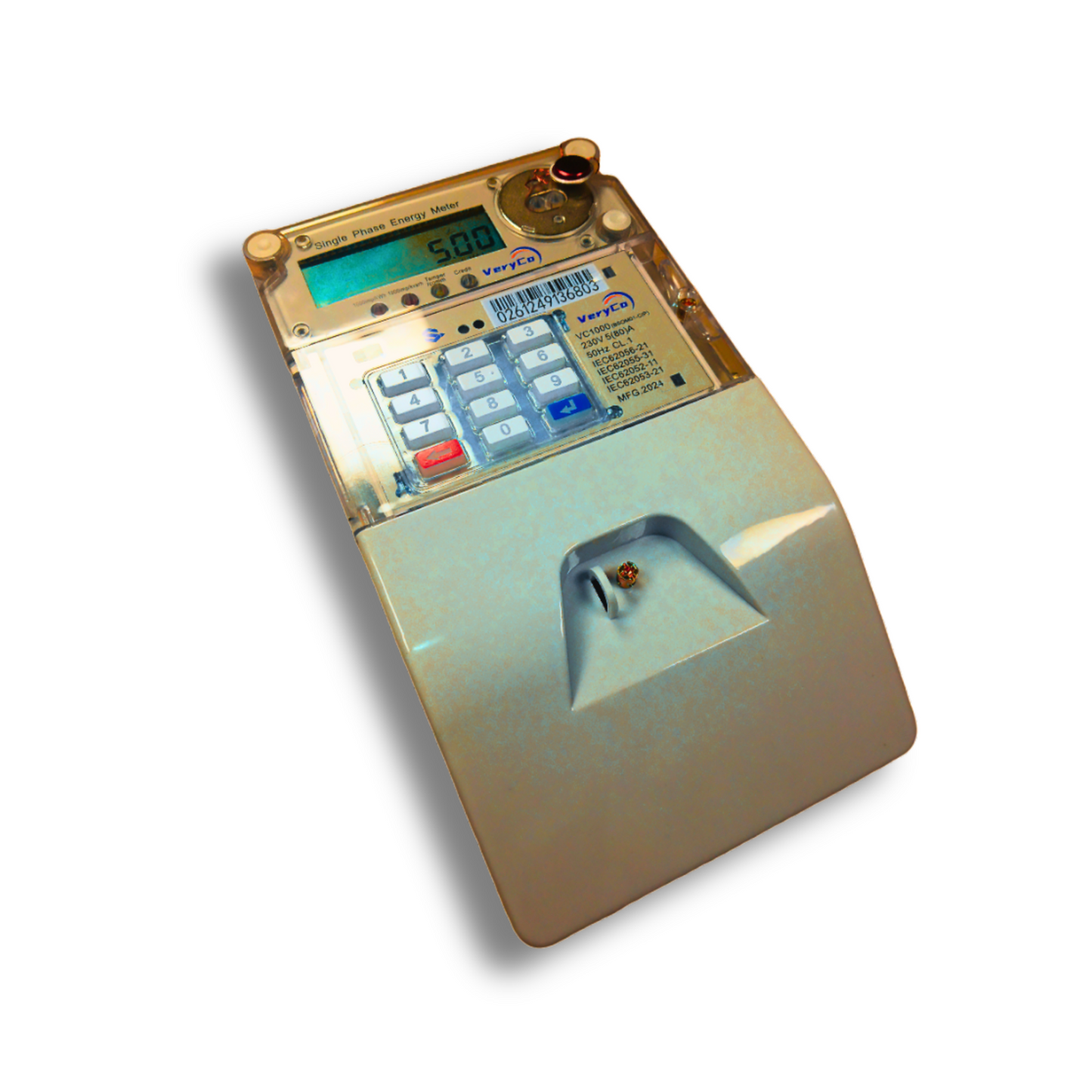 VC1000 BSOM01-CIP Smart Prepaid Electricity Meter - 4G Ready