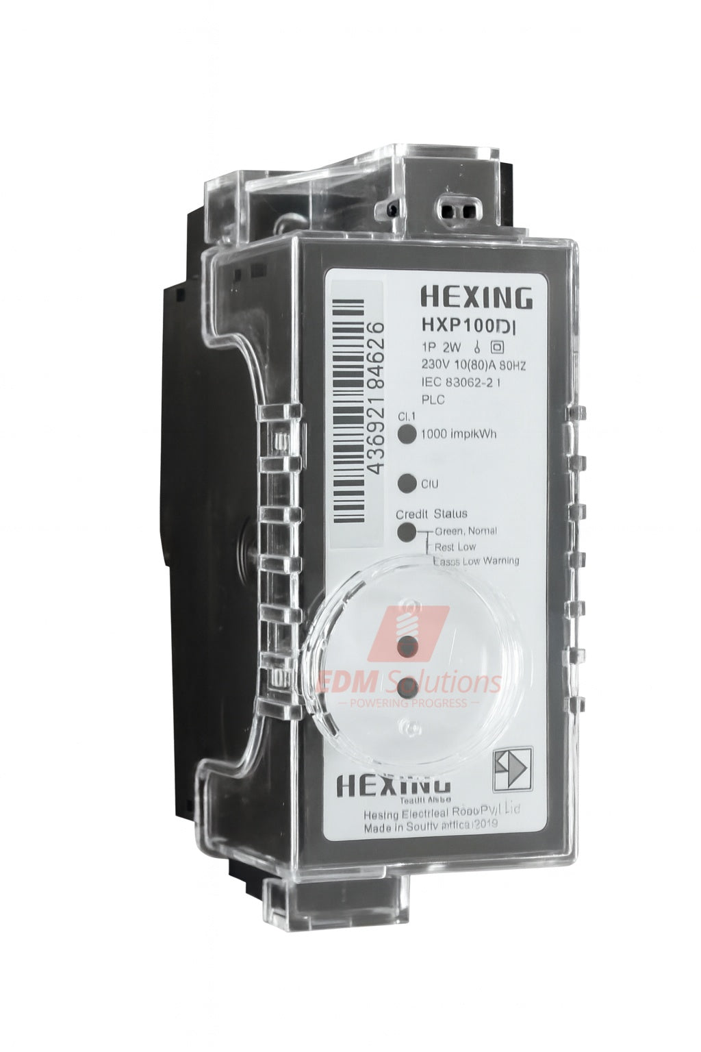 HXP100DIP Single-Phase DIN-Rail Split Prepayment Meter