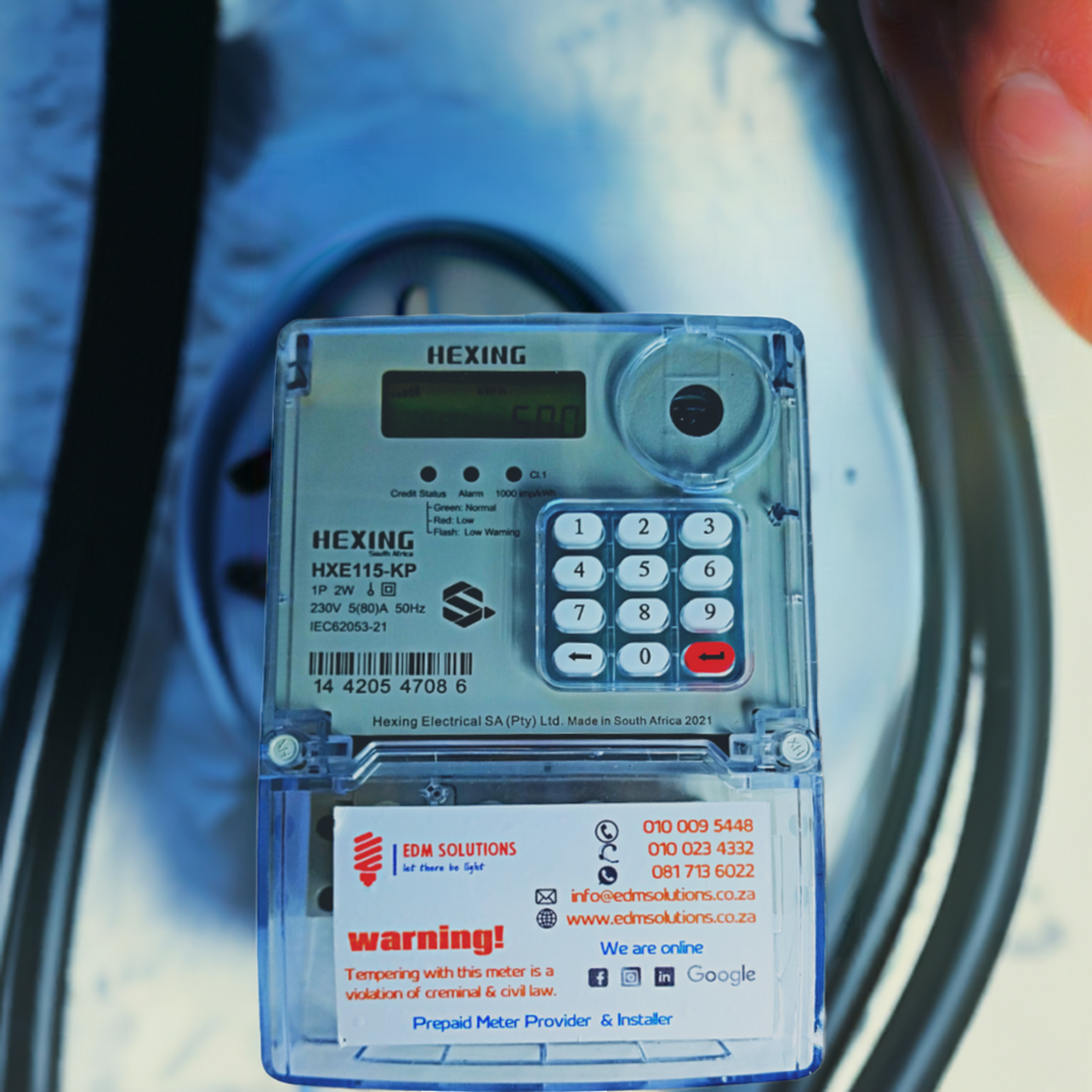 Hexing Single Phase HXE115-KP Prepaid Electricity Meter