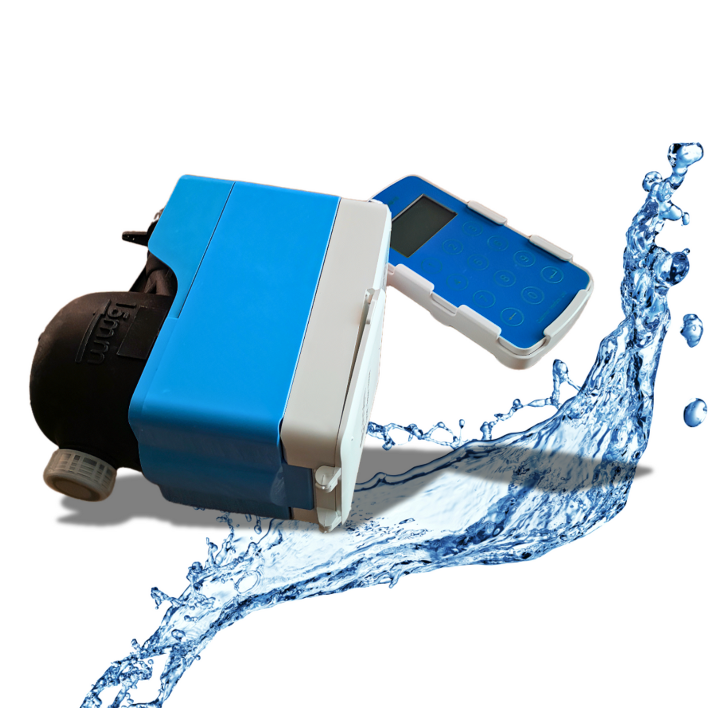Laison STS Prepaid Water Meter with remote monitoring and token-based payment system.