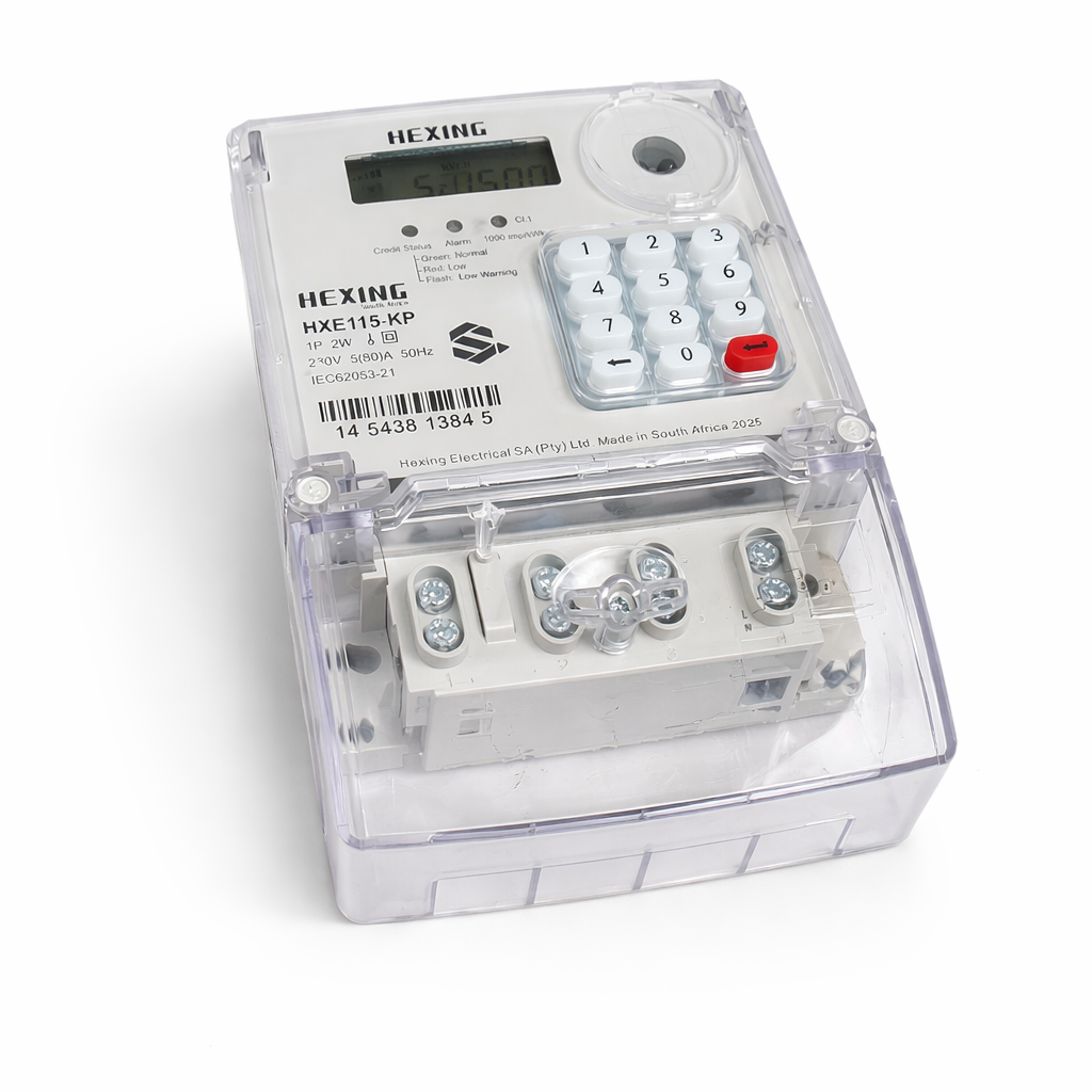Hexing Single Phase HXE115-KP Prepaid Electricity Meter
