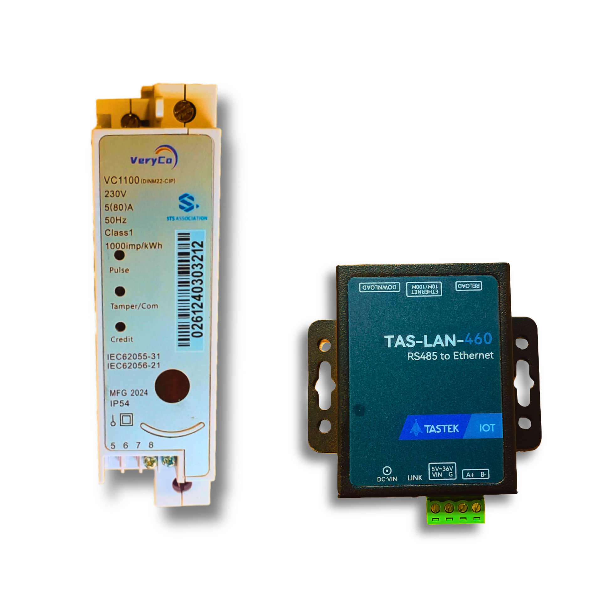 VC1100 DIN Rail Single Phase Prepaid Meter