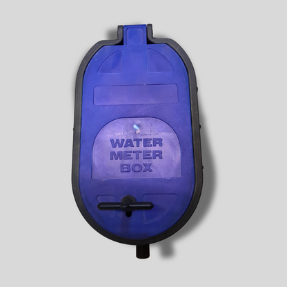 Ground-level water meter box (with inlet & outlet fittings) – excluding meter