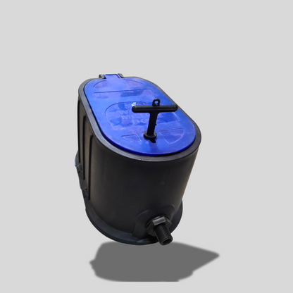 Ground-level water meter box (with inlet & outlet fittings) – excluding meter