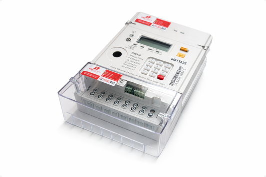 Hexing HXE330 3-Phase 4-Wire smart prepaid electricity meter for accurate energy monitoring