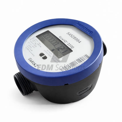 Kamstrup MULTICAL® 21 DN20 ultrasonic smart water meter for accurate cold and hot water measurement