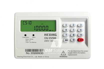 HXP100DIP Single-Phase DIN-Rail Split Prepayment Meter